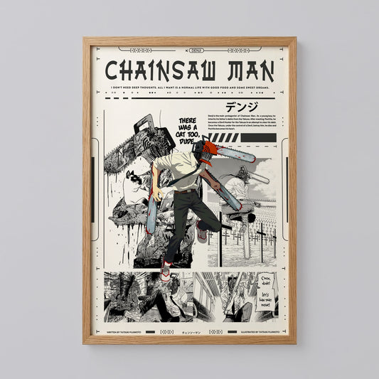 Chainsaw Man Denji Poster