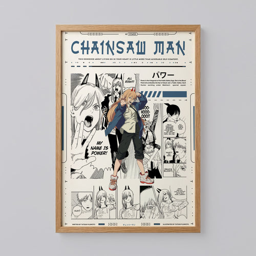 Chainsaw Man Power Poster