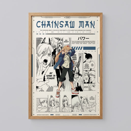 Chainsaw Man Power Poster