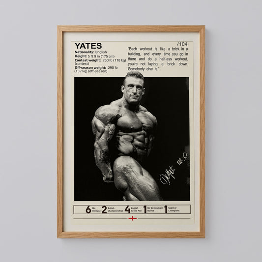 Dorian Yates Poster