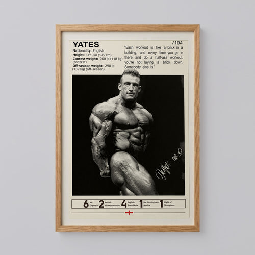 Dorian Yates Poster