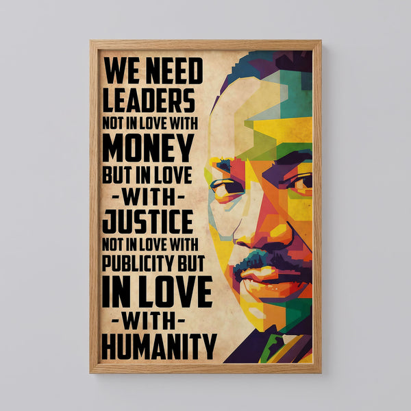 We Need Leaders Poster