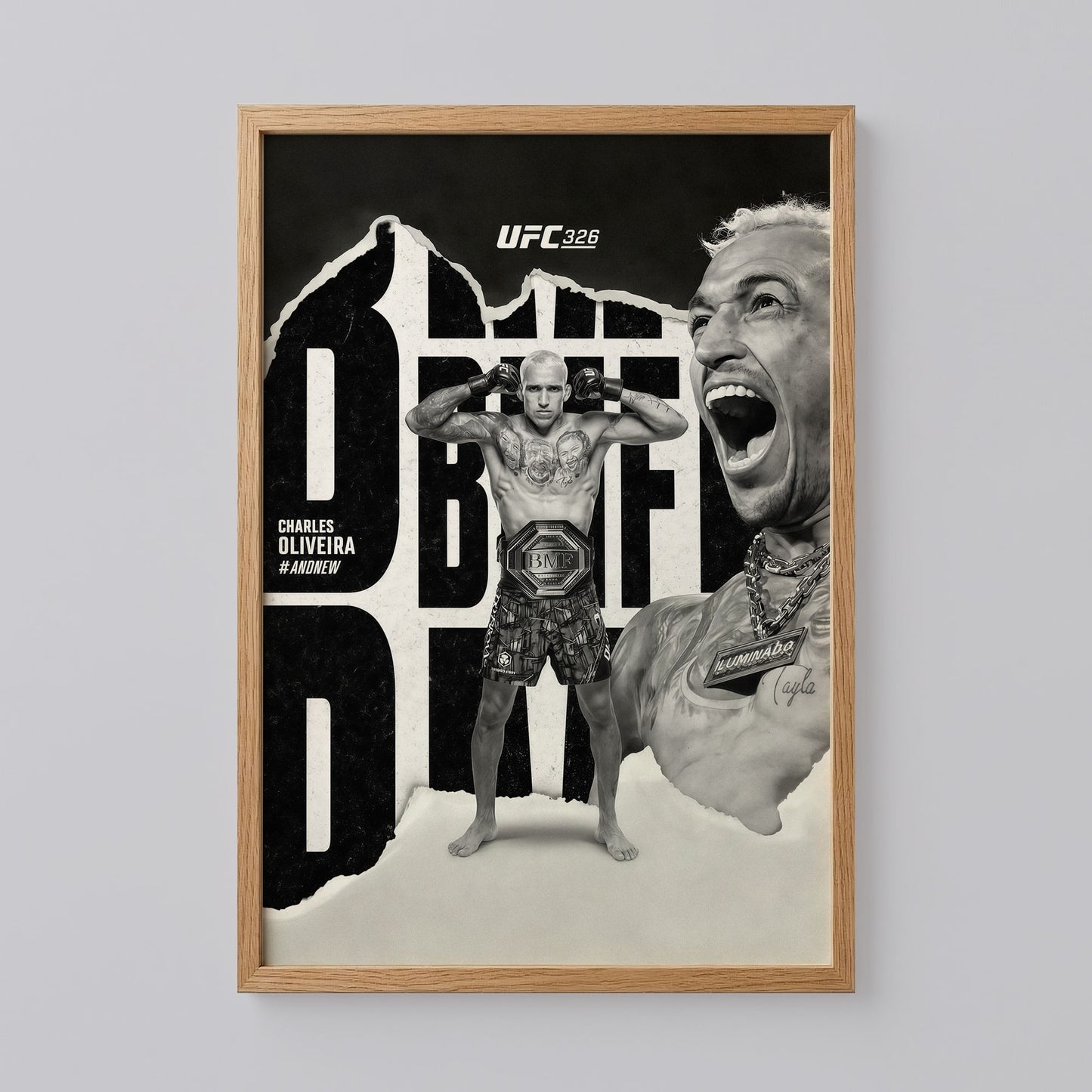 Charles Oliveira Poster
