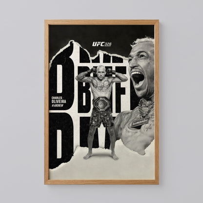 Charles Oliveira Poster