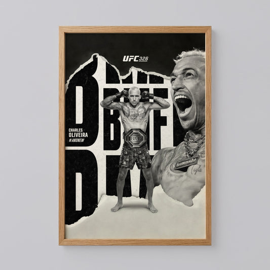 Charles Oliveira UFC Poster