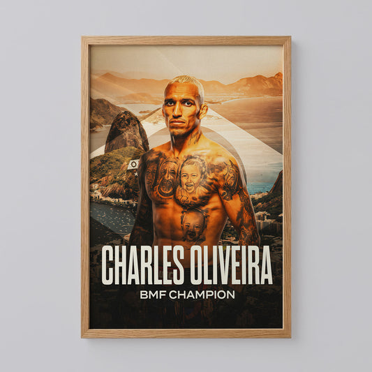 Charles Oliveira Poster