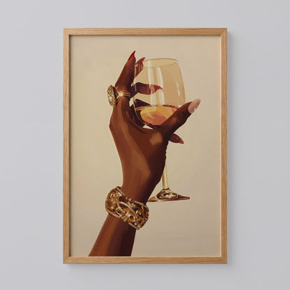 Black woman Trendy Wall Art
