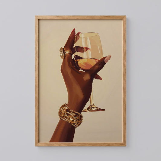 Black woman Trendy Wall Art