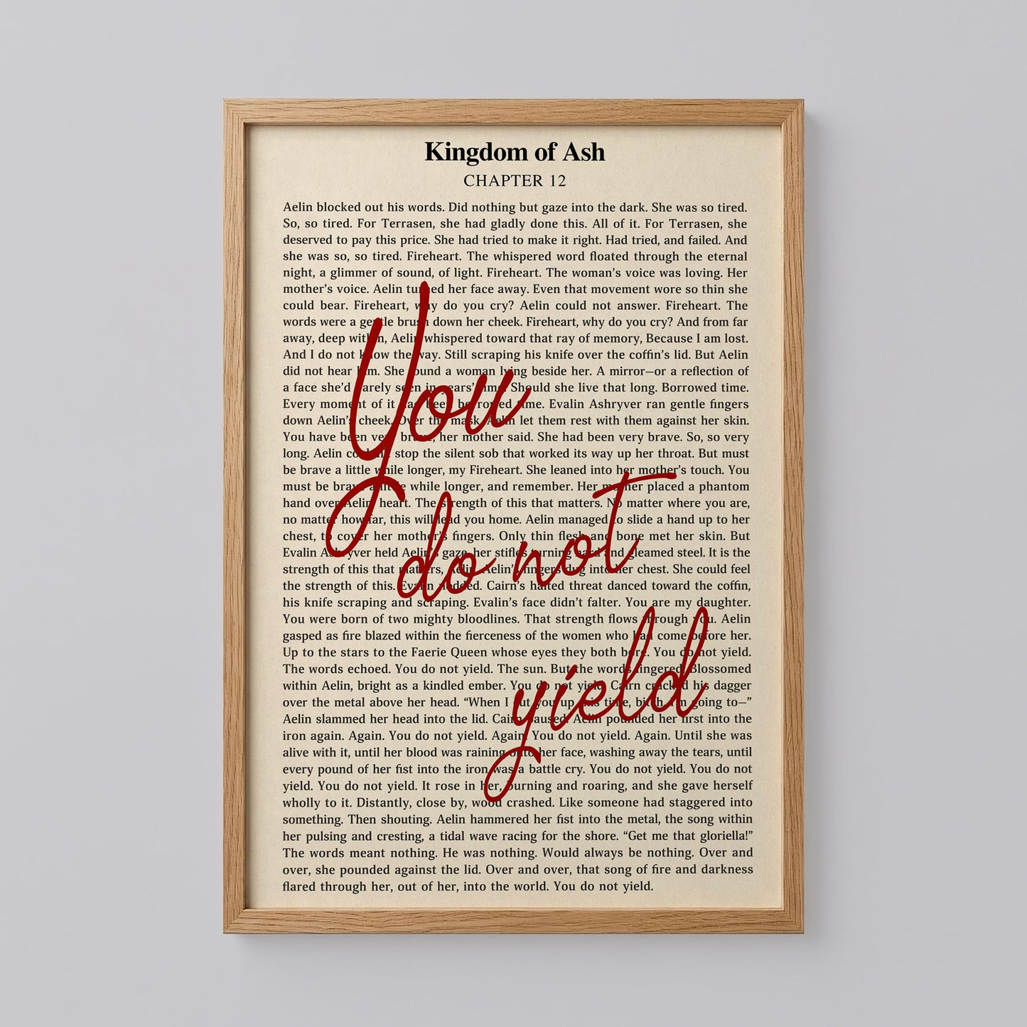 Retro You Do Not Yield Print