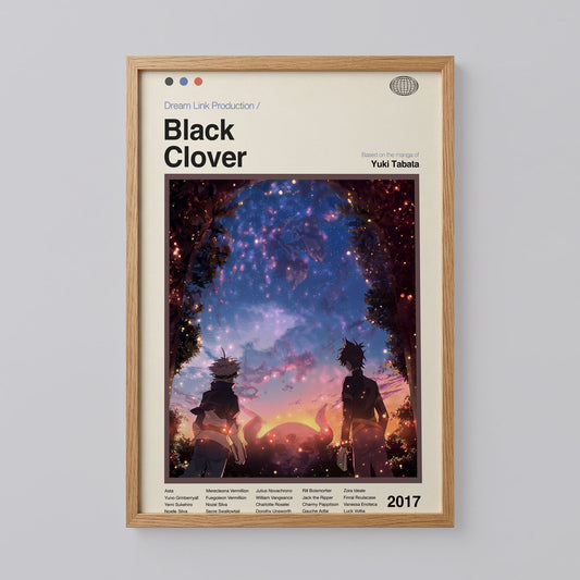 Black Clover Poster