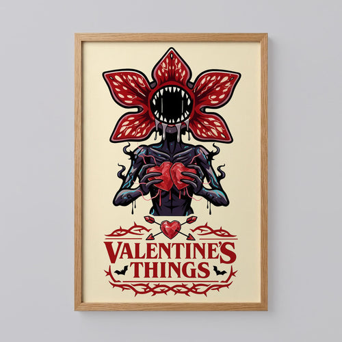 Stranger Things Valentine Art