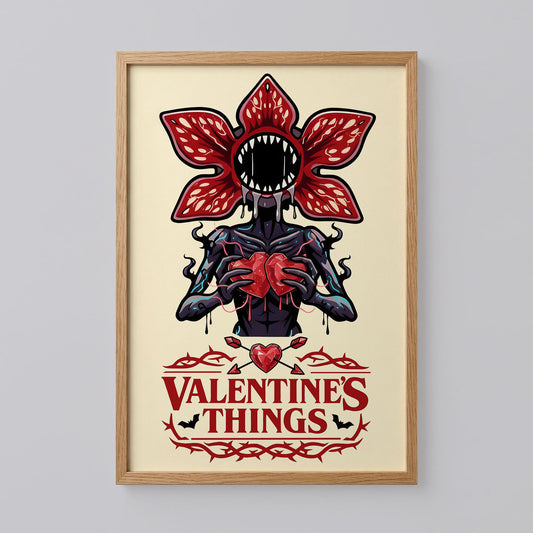 Stranger Things Valentine Art