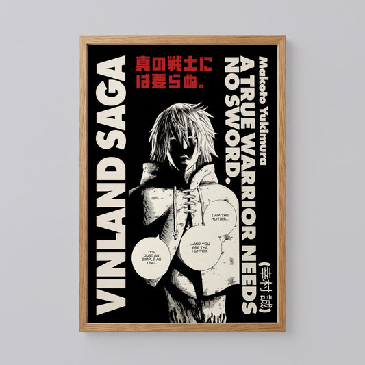Thorfinn Vinland Saga Anime Poster