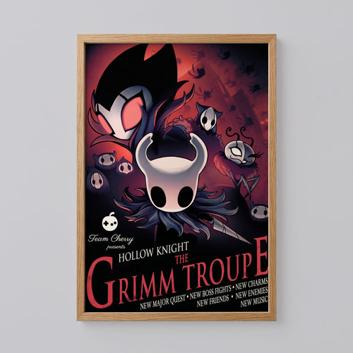 Hollow Knight The Grimm Troupe Poster