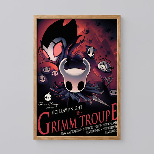 Hollow Knight The Grimm Troupe Poster