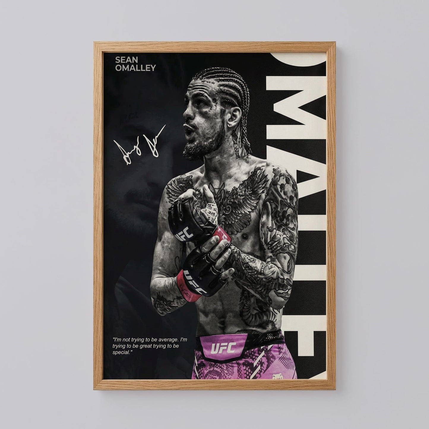 Sean O'malley Poster