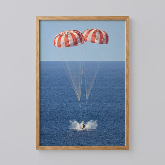Artemis II Splashdown Poster