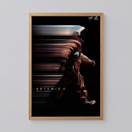 Swell Scenes Artemis II NASA Poster