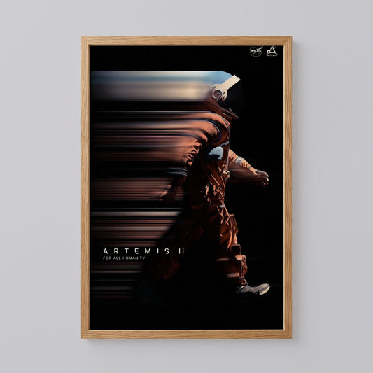 Swell Scenes Artemis II NASA Poster