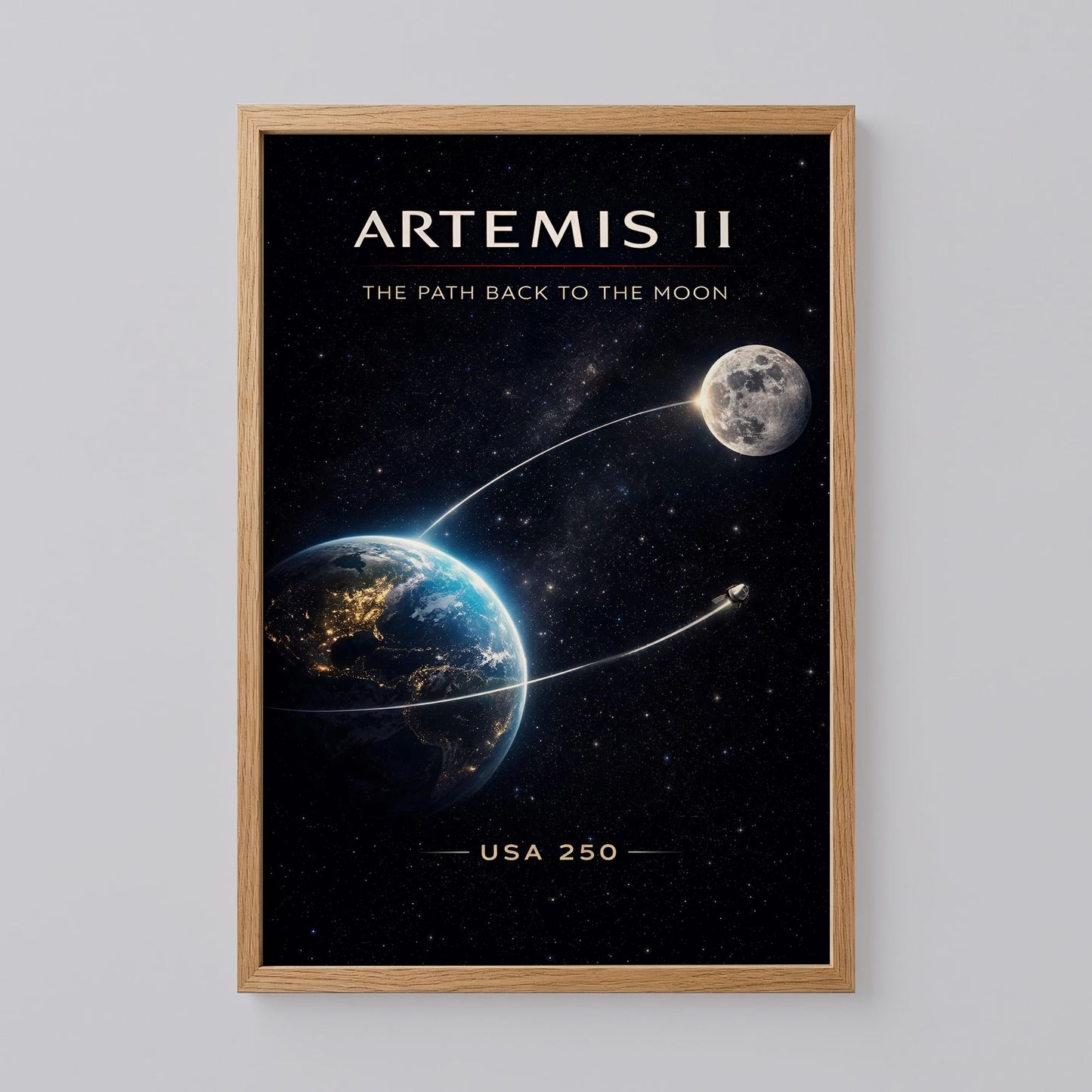 Artemis 2 Mission Poster