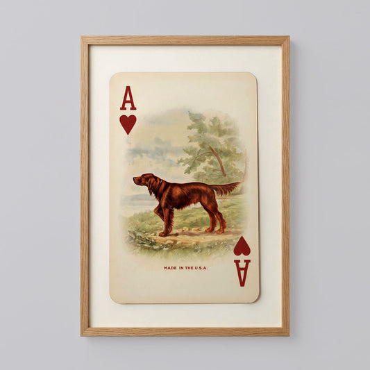 Dog Card Poster
