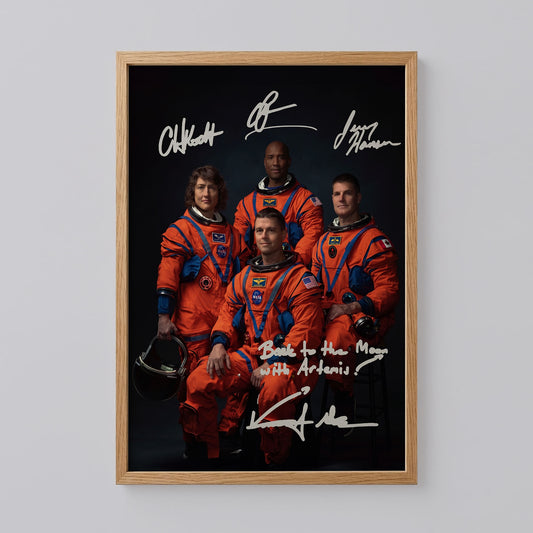 Artemis II Official Crew Poster