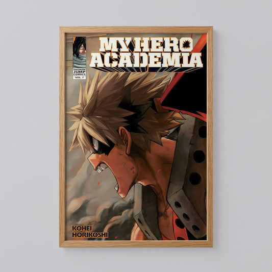 My Hero Academia Volume 7 Cover Art Print