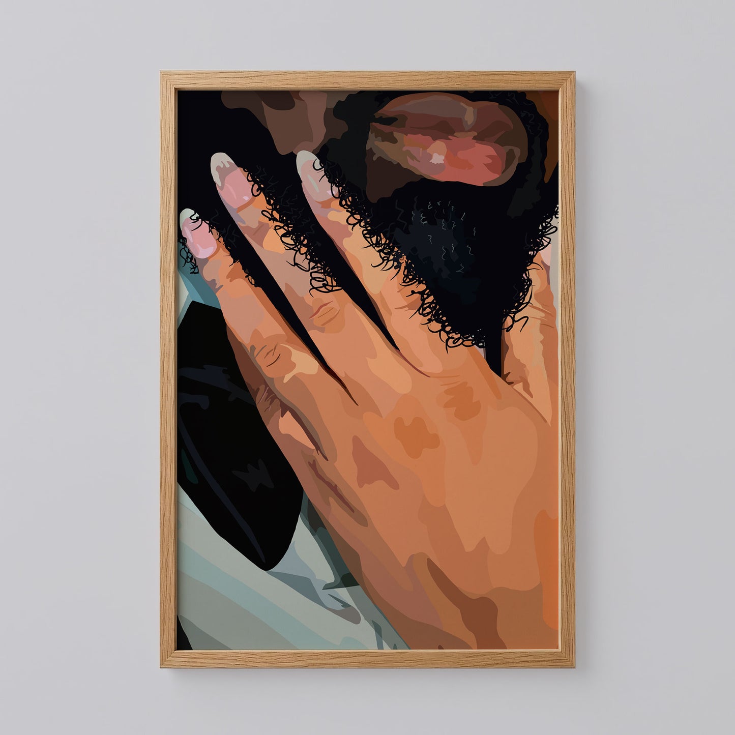 Black Love Wall Art