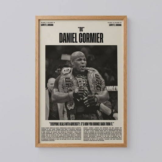 Daniel Cormier MMA Poster
