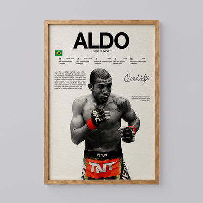 Aldo UFC Champion Poster