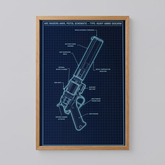 ARC Raiders Anvil Blueprint Poster