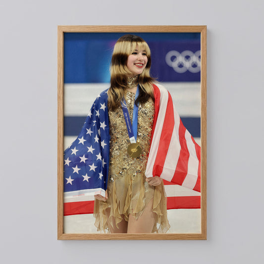 Alysa Liu Olympic 2026 Poster