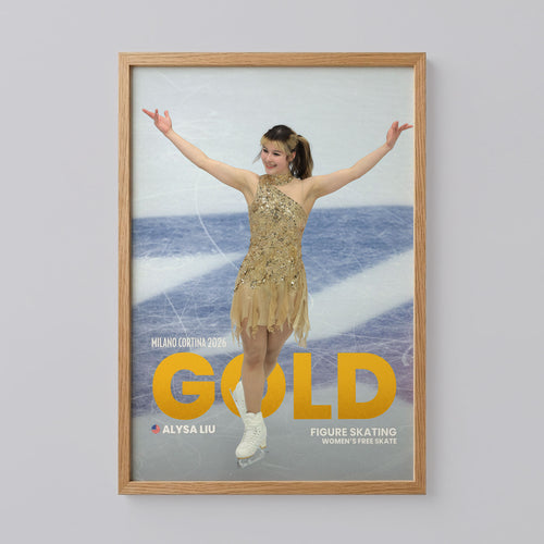 Alysa Liu Olympic Figure Skater Poster