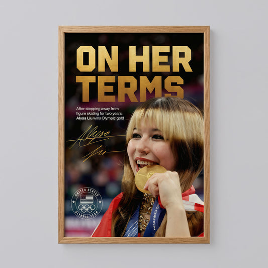 Alysa Liu Came Back and Never Looked Back Poster