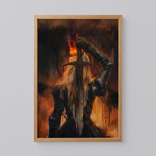 Aelin Galathynius Throne of Glass Poster