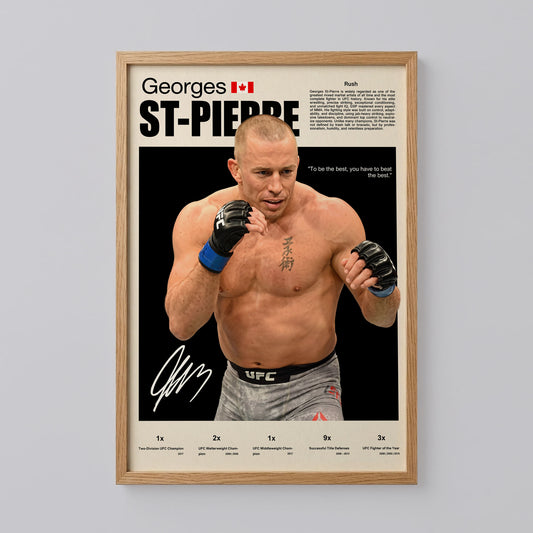 Georges St-Pierre Poster
