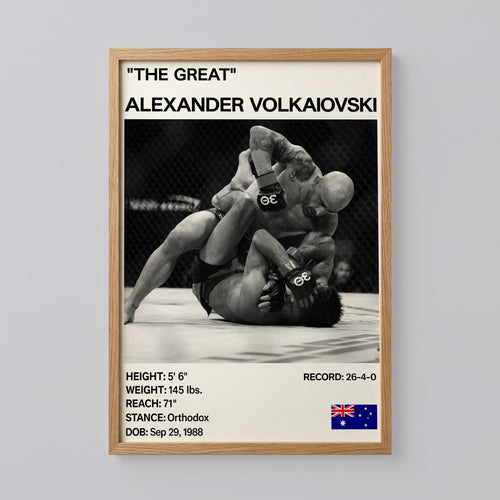 Alexander Volkanovski Poster