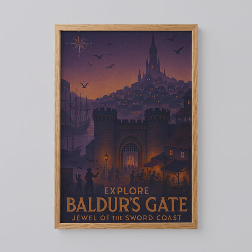 Baldur's Gate Poster