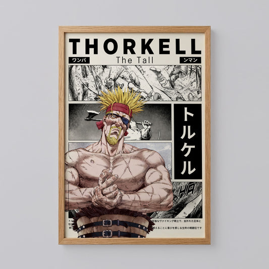 Vinland Saga Thorkell Poster