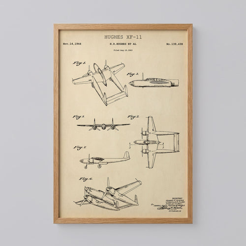 World War 2 Plane Poster