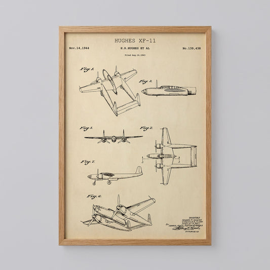 World War 2 Plane Poster