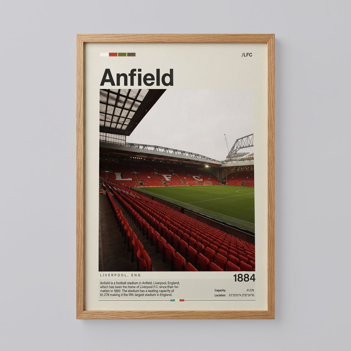 Anfield Stadium Poster