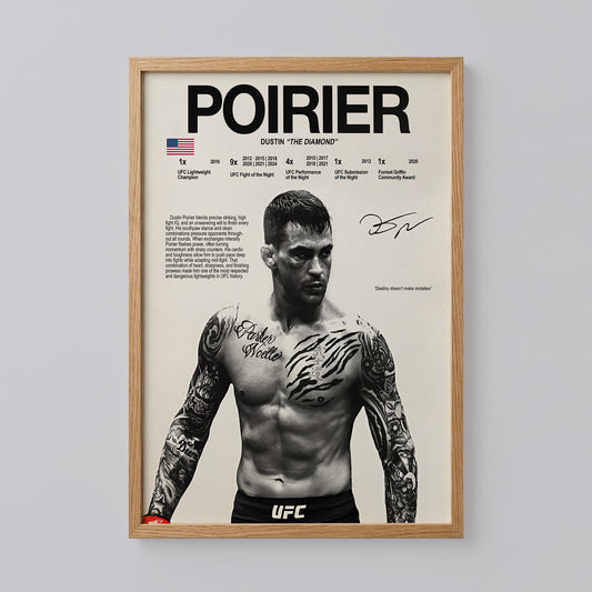 Dustin Poirier Poster