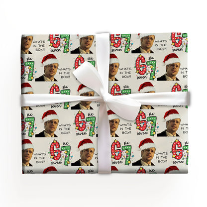 What's In the Box 6 7 Wrapping Paper Sheet