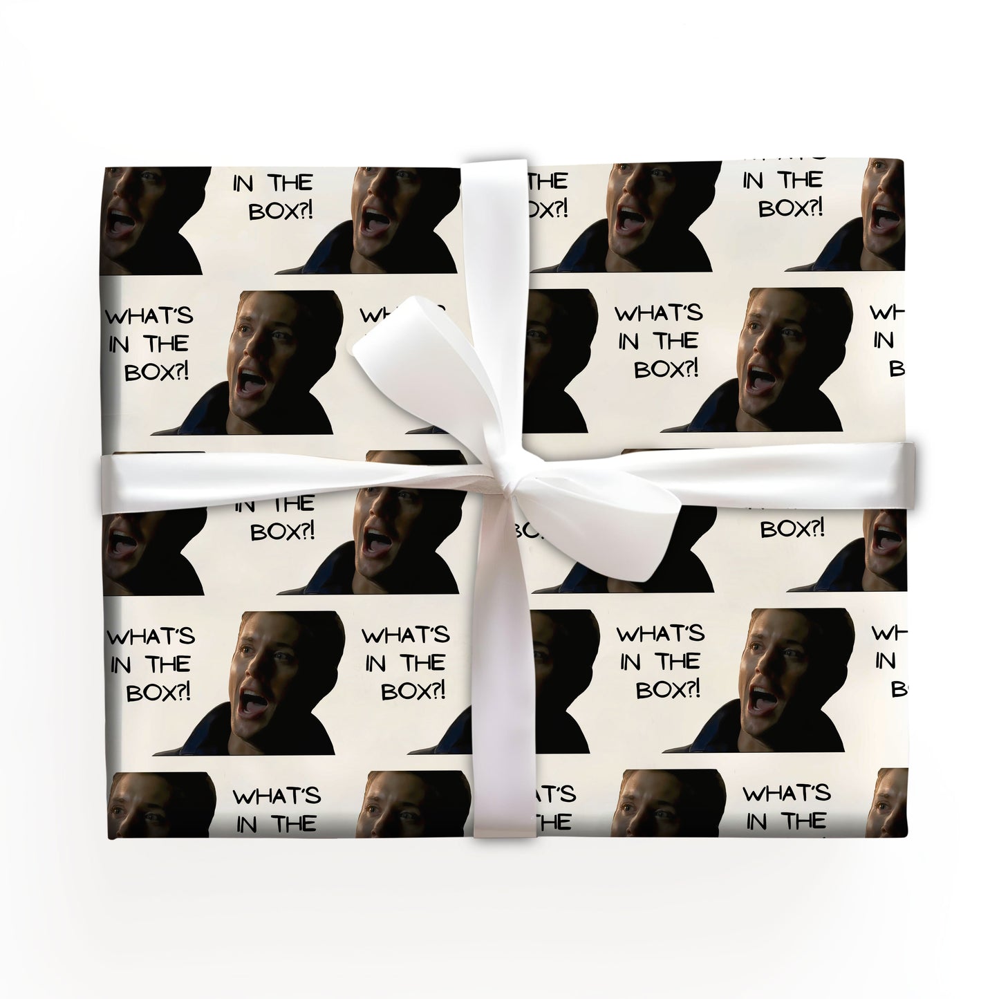 What Is In The Box Christmas Wrapping Paper Rolls