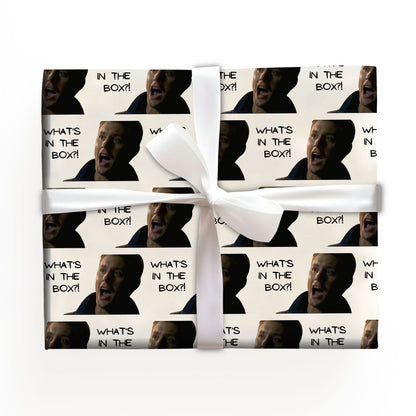 What Is In The Box Christmas Wrapping Paper Rolls