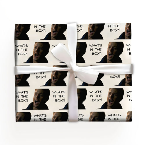 What Is In The Box Christmas Wrapping Paper Rolls