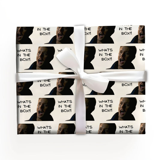 What Is In The Box Christmas Wrapping Paper Rolls