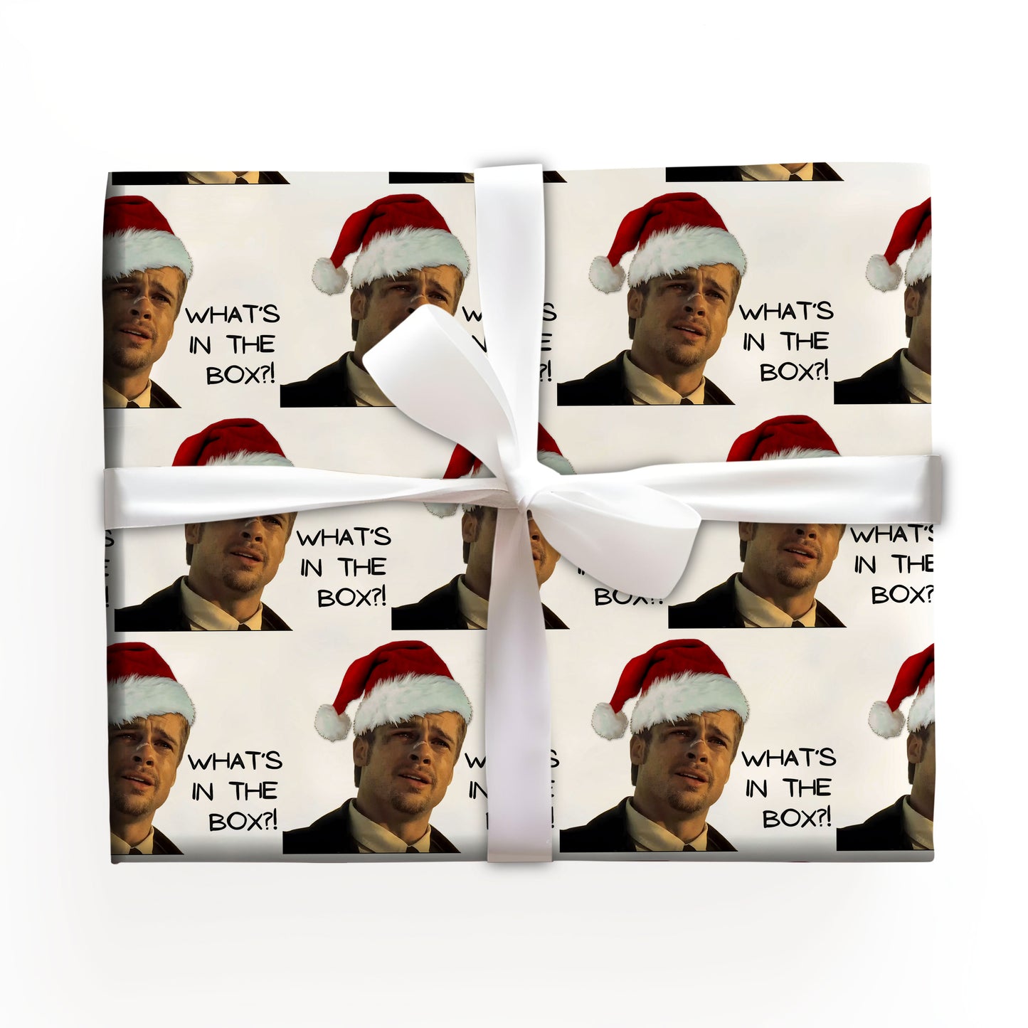 What's In the Box Wrapping Paper Sheet