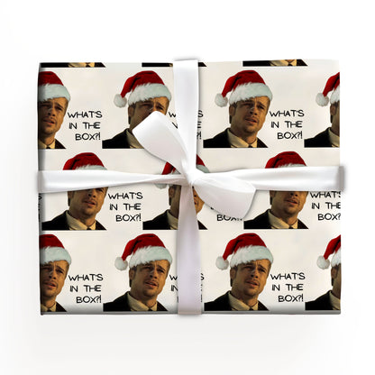 What's In the Box Wrapping Paper Sheet